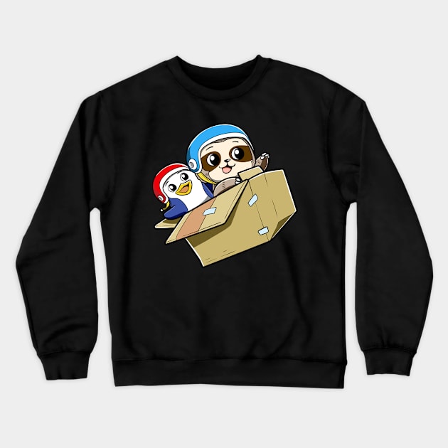 Imagination Crewneck Sweatshirt by WildSloths